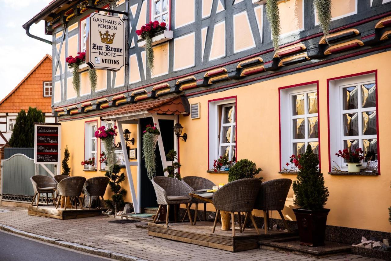 Pension Zur Krone Martinfeld Exterior foto